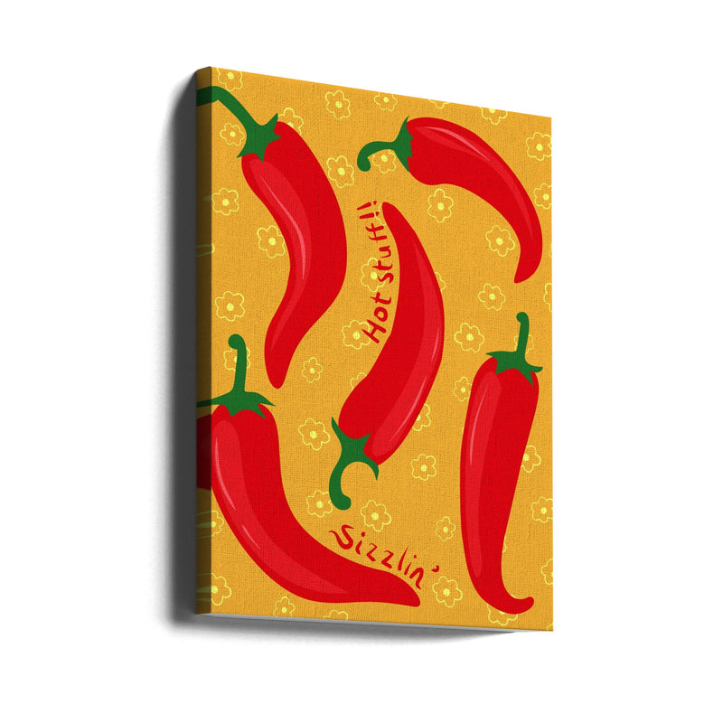 Red Hot Chili Peppers - Stretched Canvas, Poster or Fine Art Print I Heart Wall Art