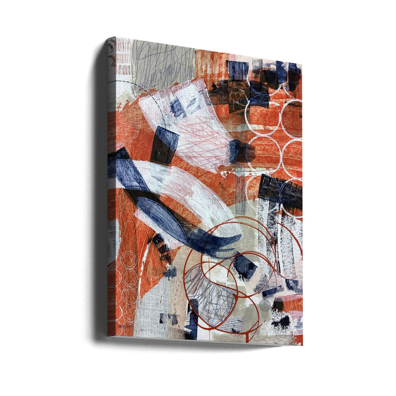 Vibrant Chaos - Stretched Canvas, Poster or Fine Art Print I Heart Wall Art