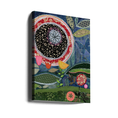 Intricate Patterns And Bold Colors - Stretched Canvas, Poster or Fine Art Print I Heart Wall Art