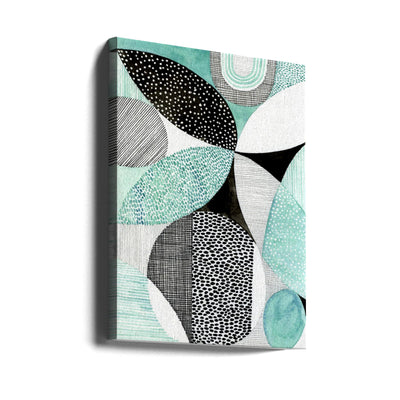 Geometric Shapes And Intricate Patterns - Stretched Canvas, Poster or Fine Art Print I Heart Wall Art