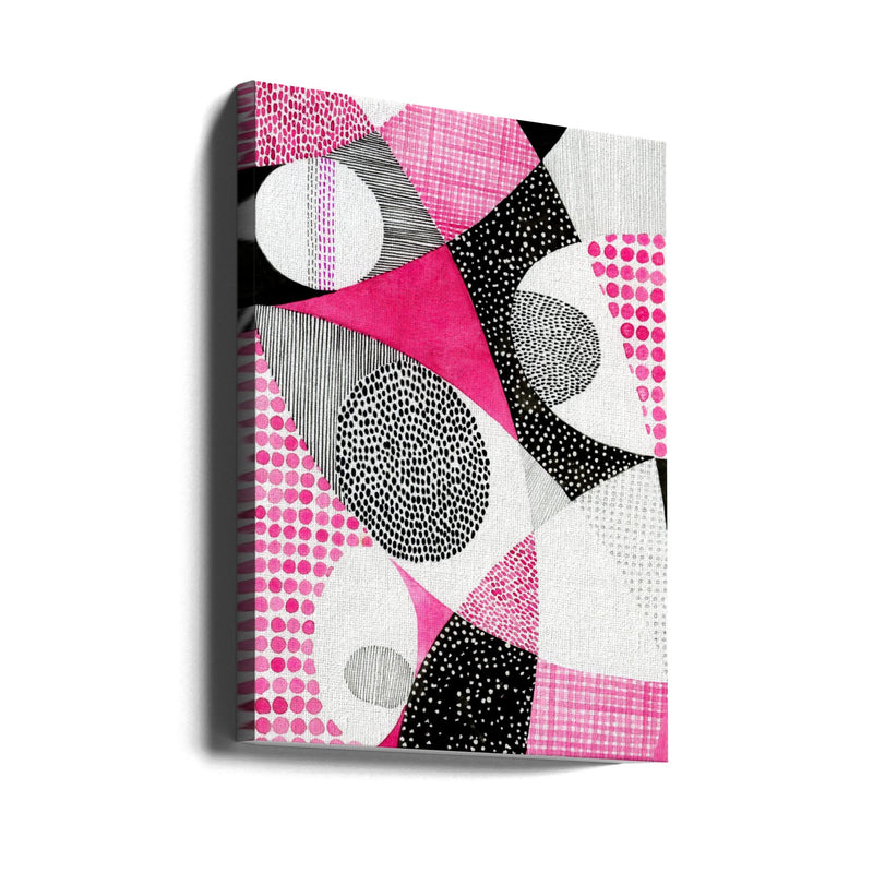 Colorful Geometric Patterns - Stretched Canvas, Poster or Fine Art Print I Heart Wall Art