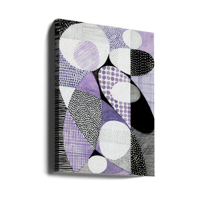 Dynamic Geometric Patterns - Stretched Canvas, Poster or Fine Art Print I Heart Wall Art