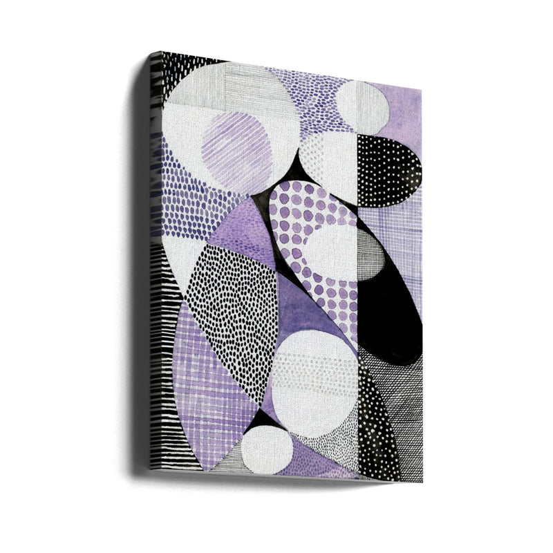 Dynamic Geometric Patterns - Stretched Canvas, Poster or Fine Art Print I Heart Wall Art