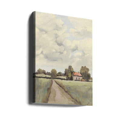 Tranquil Countryside - Stretched Canvas, Poster or Fine Art Print I Heart Wall Art