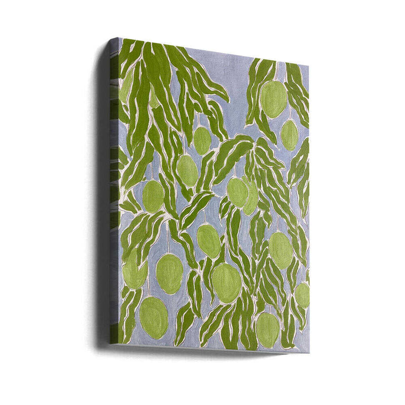 Raw Mango - Stretched Canvas, Poster or Fine Art Print