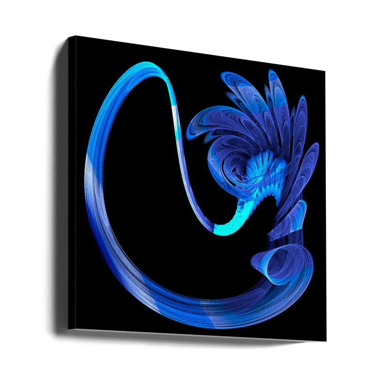 The Blues - Square Stretched Canvas, Poster or Fine Art Print I Heart Wall Art