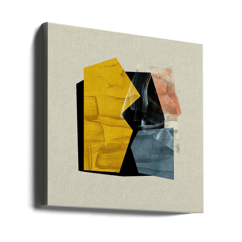 Ecken6 Kopie - Square Stretched Canvas, Poster or Fine Art Print I Heart Wall Art