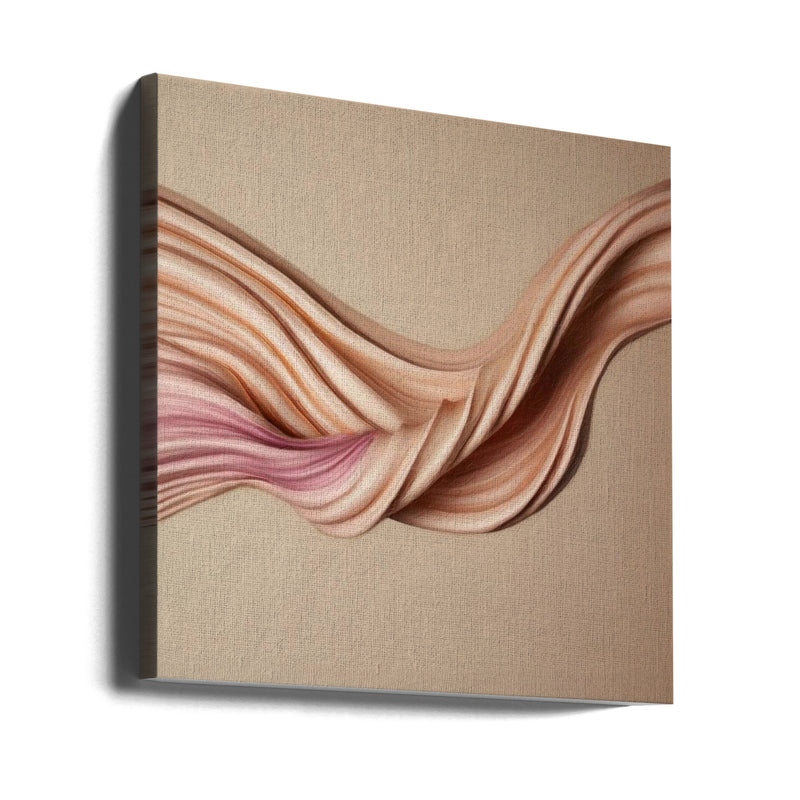 Moov - Diptych B - Square Stretched Canvas, Poster or Fine Art Print I Heart Wall Art