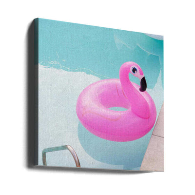 Giving You the Eye - Square Stretched Canvas, Poster or Fine Art Print I Heart Wall Art