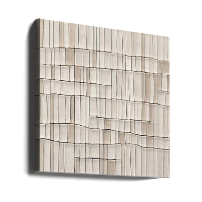Tiles nº2 - Square Stretched Canvas, Poster or Fine Art Print I Heart Wall Art