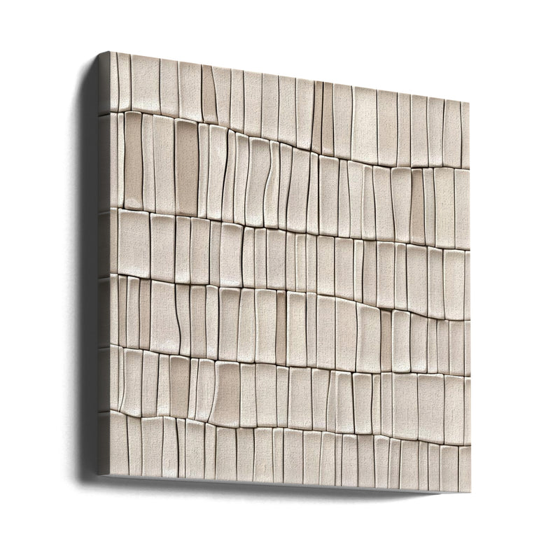 Tiles nº3 - Square Stretched Canvas, Poster or Fine Art Print I Heart Wall Art