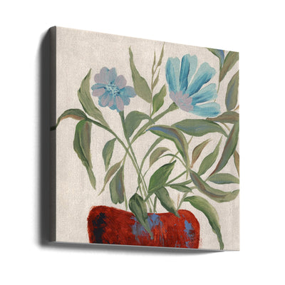 Amour ll - Square Stretched Canvas, Poster or Fine Art Print I Heart Wall Art