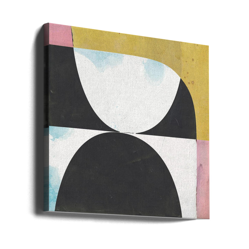 Touching - Square Stretched Canvas, Poster or Fine Art Print I Heart Wall Art