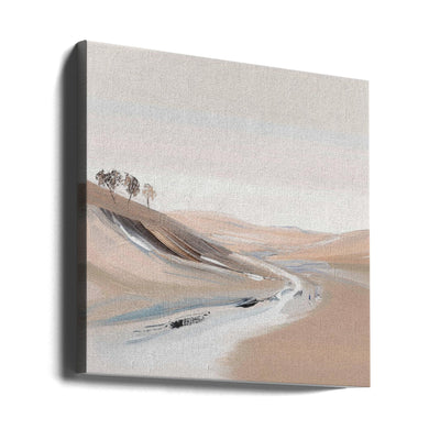 Farm View IV - Square Stretched Canvas, Poster or Fine Art Print I Heart Wall Art