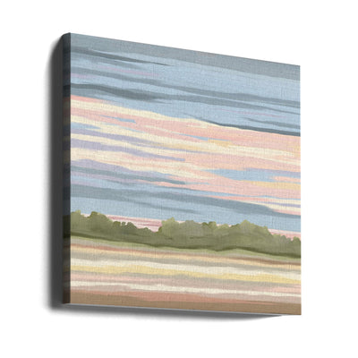 Streaking, Caprivi, Botswana - Square Stretched Canvas, Poster or Fine Art Print I Heart Wall Art