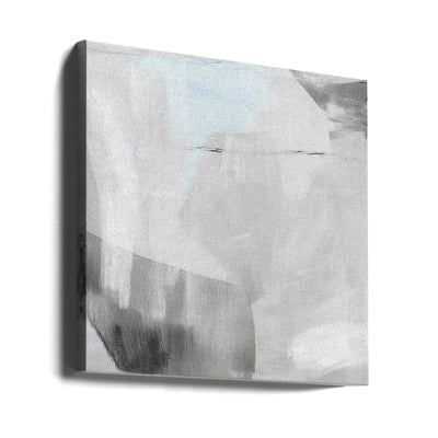 Layers IV - Square Stretched Canvas, Poster or Fine Art Print I Heart Wall Art