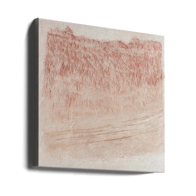 Textured Whispers - Square Stretched Canvas, Poster or Fine Art Print I Heart Wall Art