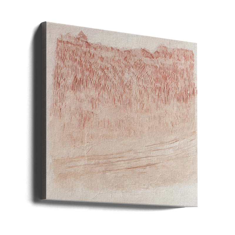 Textured Whispers - Square Stretched Canvas, Poster or Fine Art Print I Heart Wall Art