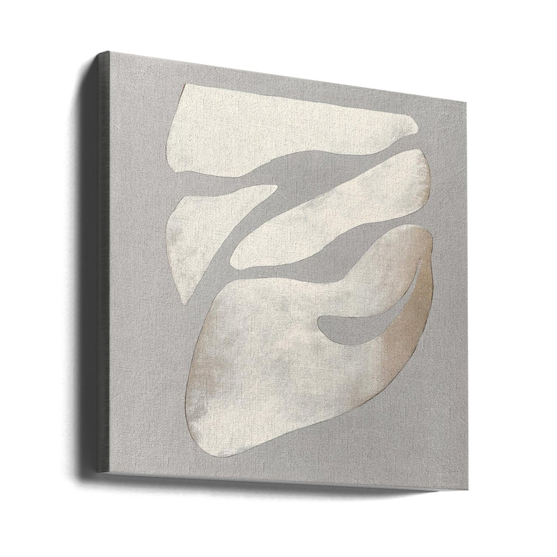 Fluid Forms Emerge - Square Stretched Canvas, Poster or Fine Art Print I Heart Wall Art