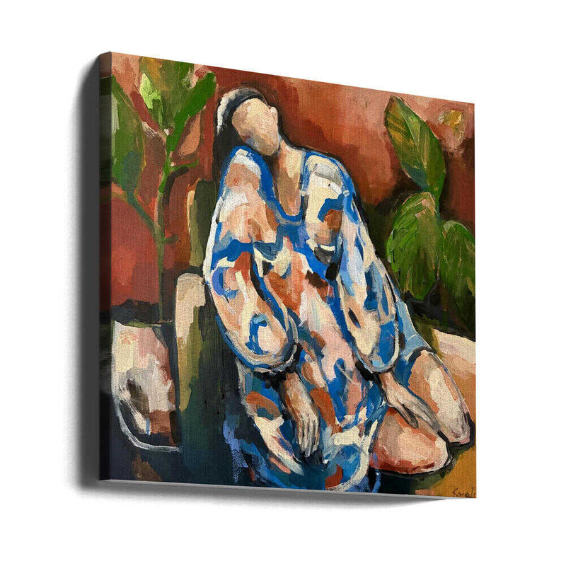 Alice - Square Stretched Canvas, Poster or Fine Art Print