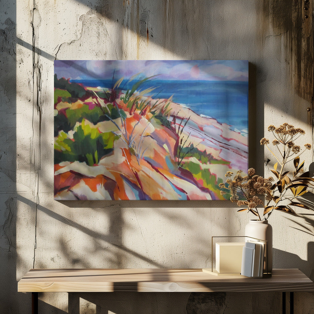 Cape Cod Beach 2 - Stretched Canvas, Poster or Fine Art Print I Heart Wall Art