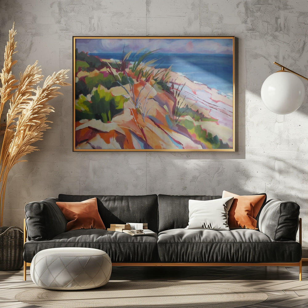 Cape Cod Beach 2 - Stretched Canvas, Poster or Fine Art Print I Heart Wall Art