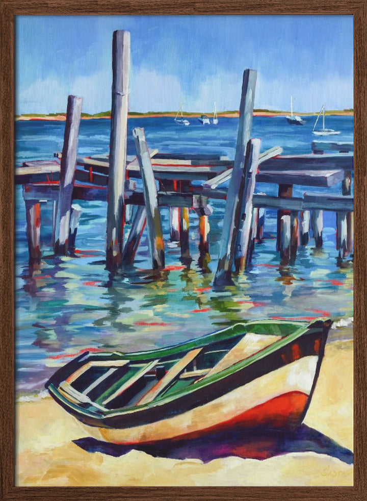 Capecodbay - Stretched Canvas, Poster or Fine Art Print I Heart Wall Art