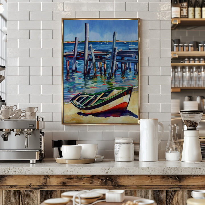 Capecodbay - Stretched Canvas, Poster or Fine Art Print I Heart Wall Art