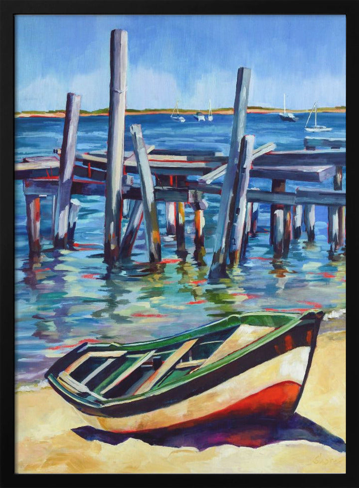 Capecodbay - Stretched Canvas, Poster or Fine Art Print I Heart Wall Art