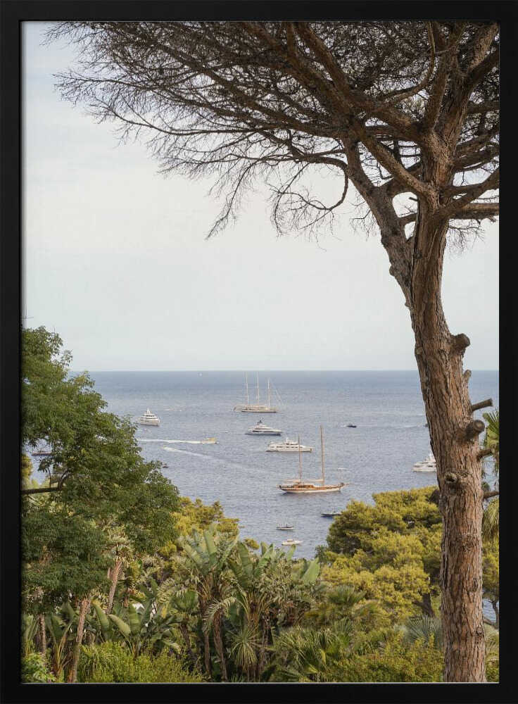 Capri Sea View - Stretched Canvas, Poster or Fine Art Print - I Heart Wall Art - Poster Print, Canvas Print or Framed Art Print