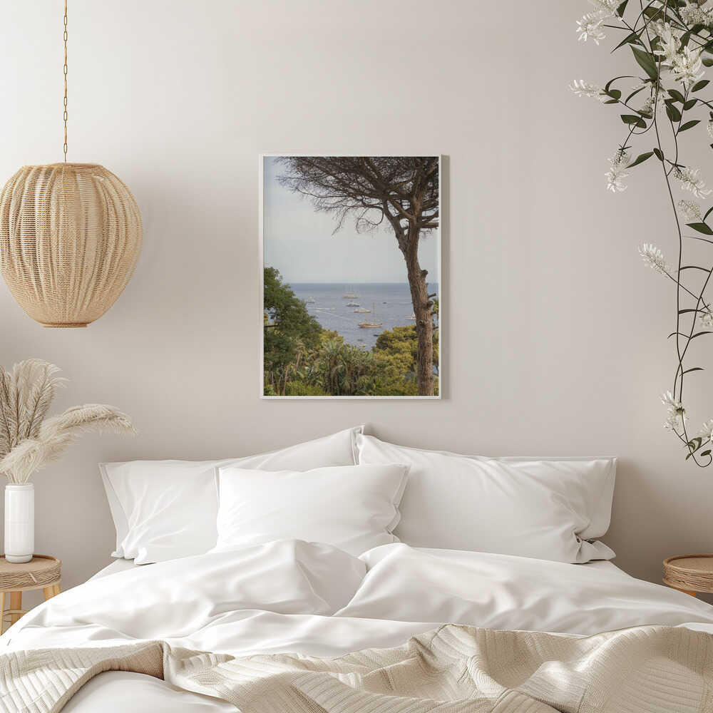 Capri Sea View - Stretched Canvas, Poster or Fine Art Print - I Heart Wall Art - Poster Print, Canvas Print or Framed Art Print