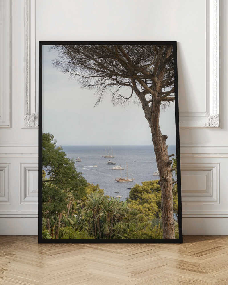 Capri Sea View - Stretched Canvas, Poster or Fine Art Print - I Heart Wall Art - Poster Print, Canvas Print or Framed Art Print