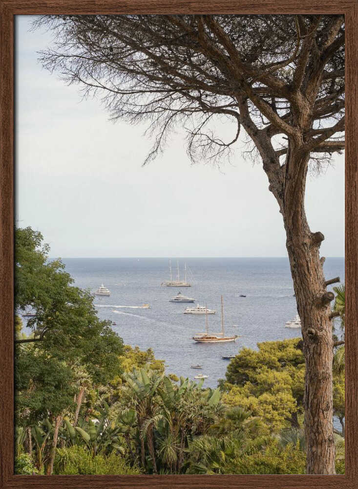 Capri Sea View - Stretched Canvas, Poster or Fine Art Print - I Heart Wall Art - Poster Print, Canvas Print or Framed Art Print