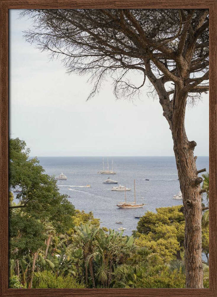 Capri Sea View - Stretched Canvas, Poster or Fine Art Print - I Heart Wall Art - Poster Print, Canvas Print or Framed Art Print