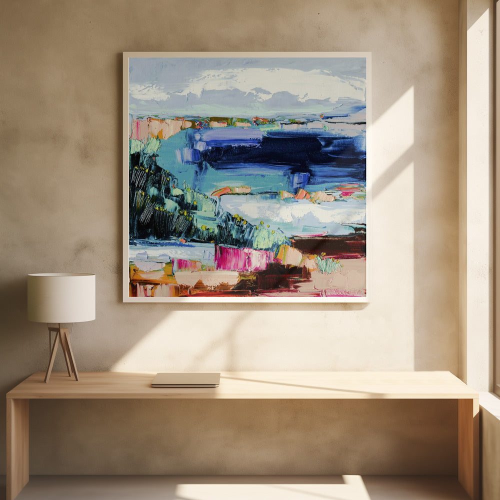 Carly Master - Square Stretched Canvas, Poster or Fine Art Print I Heart Wall Art