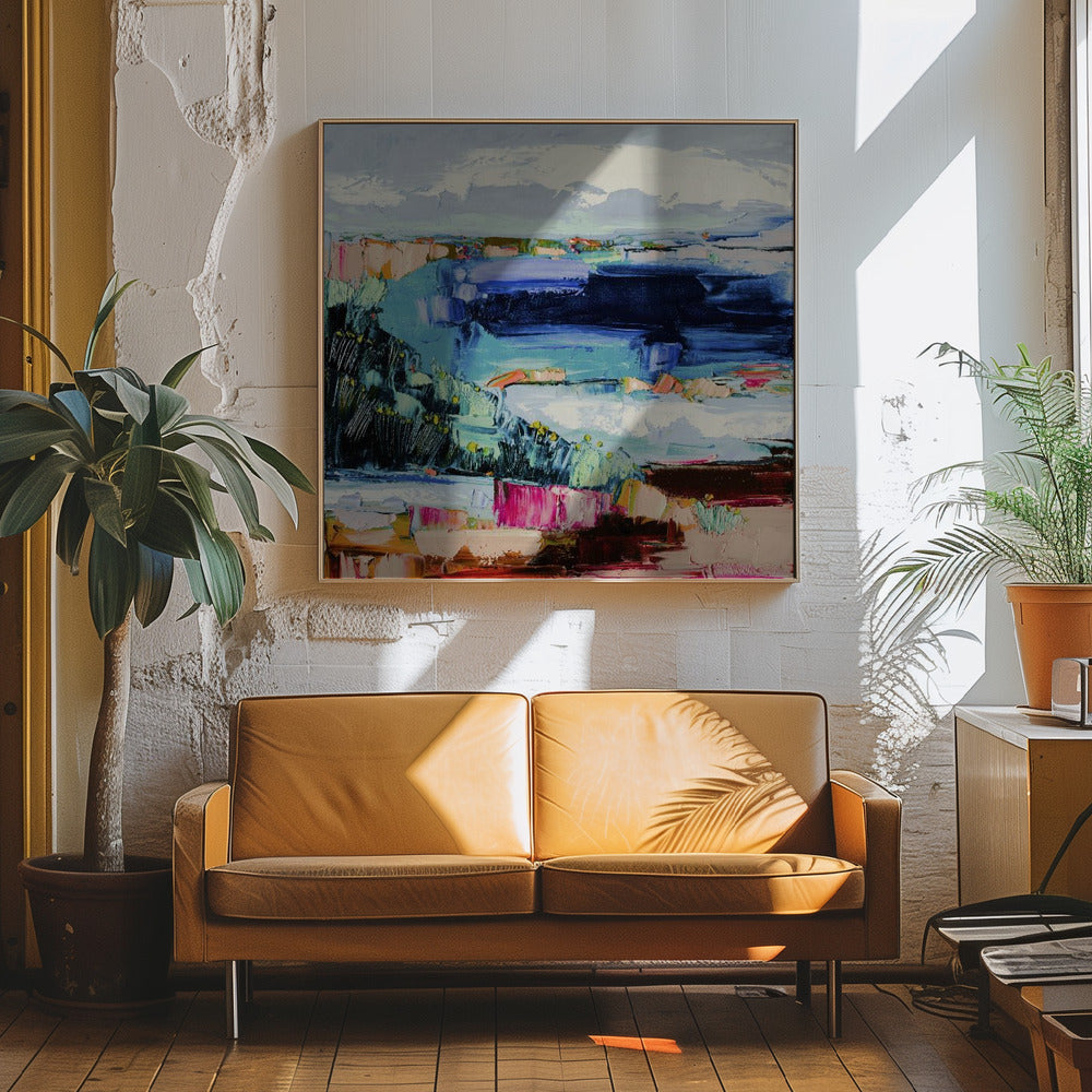 Carly Master - Square Stretched Canvas, Poster or Fine Art Print I Heart Wall Art