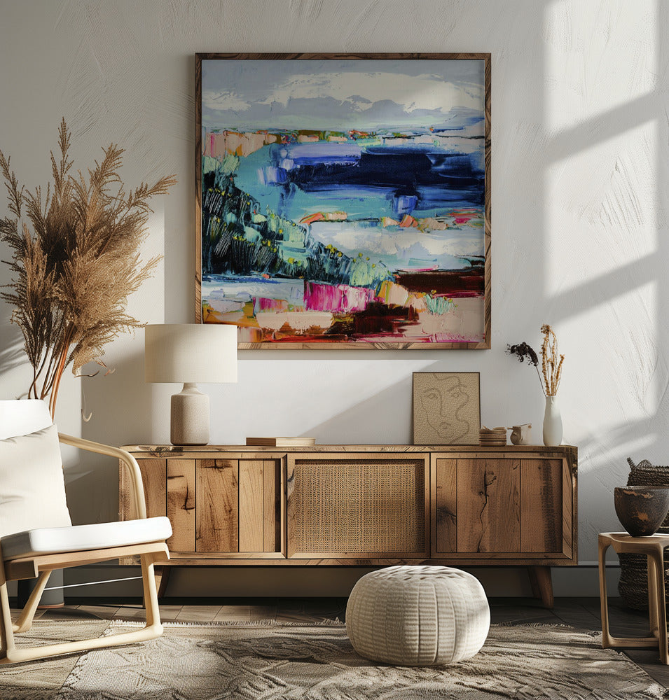 Carly Master - Square Stretched Canvas, Poster or Fine Art Print I Heart Wall Art