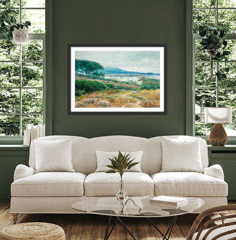 Carmel Dunes by Guy Rose- Americana California Coast Premium Print