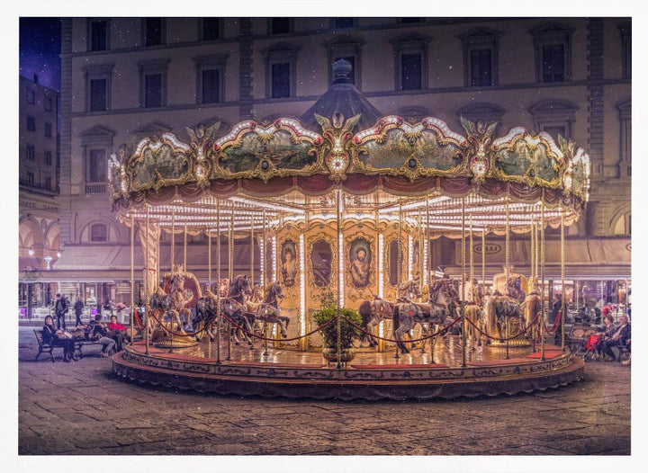 Carousel - Stretched Canvas, Poster or Fine Art Print I Heart Wall Art