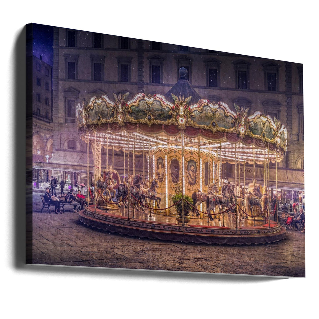 Carousel - Stretched Canvas, Poster or Fine Art Print I Heart Wall Art