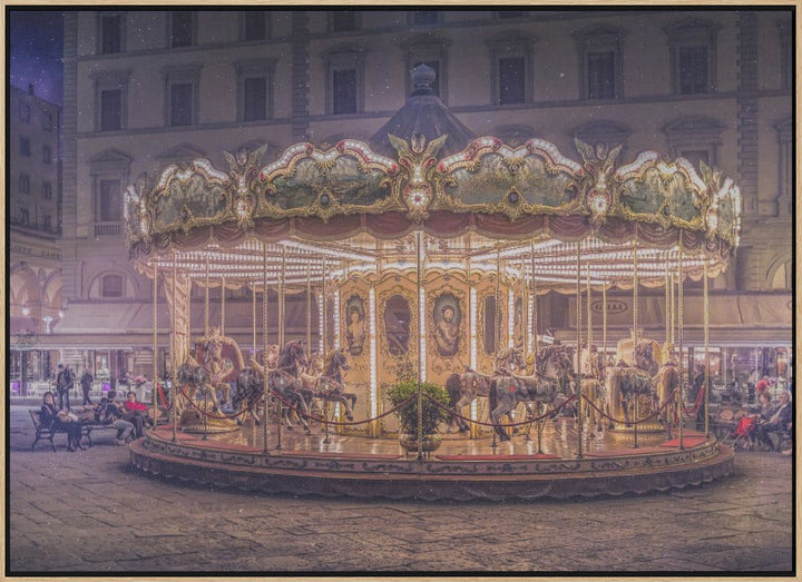 Carousel - Stretched Canvas, Poster or Fine Art Print I Heart Wall Art
