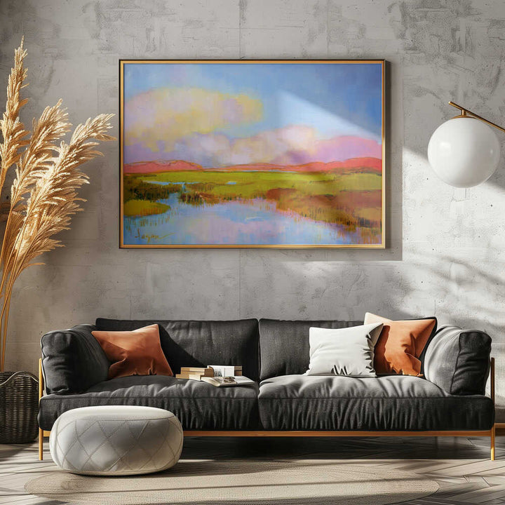 Cascading Dreams - Stretched Canvas, Poster or Fine Art Print - I Heart Wall Art - Poster Print, Canvas Print or Framed Art Print