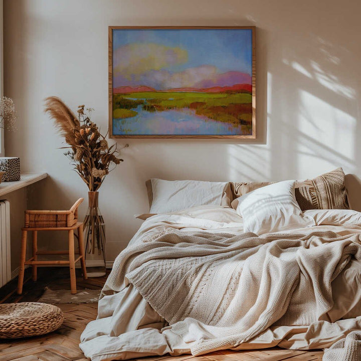 Cascading Dreams - Stretched Canvas, Poster or Fine Art Print - I Heart Wall Art - Poster Print, Canvas Print or Framed Art Print