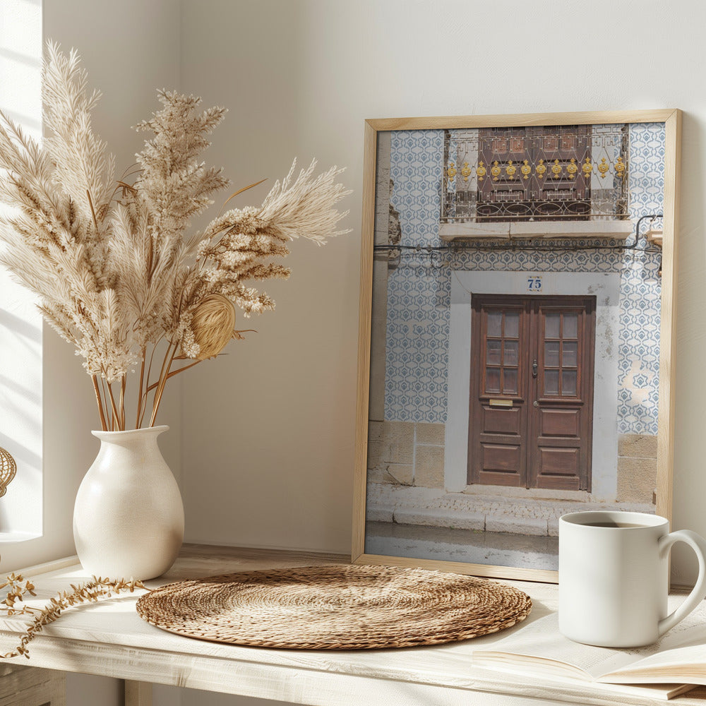 Cascais Architecture - Stretched Canvas, Poster or Fine Art Print I Heart Wall Art