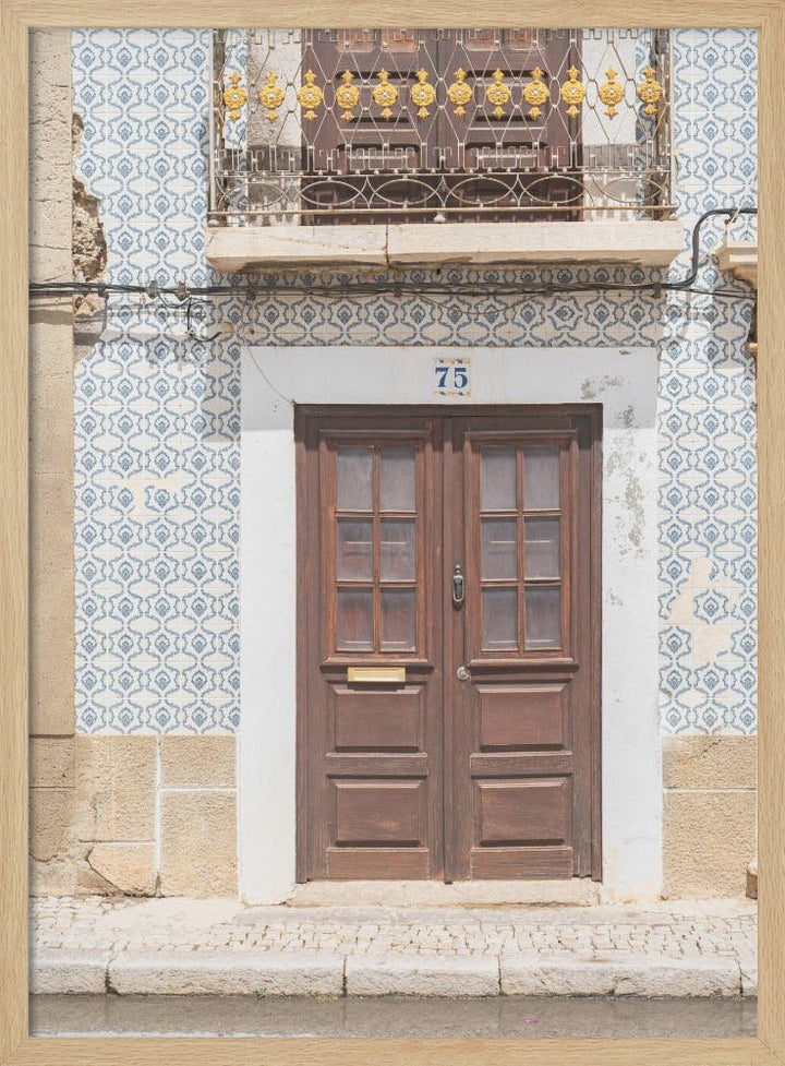 Cascais Architecture - Stretched Canvas, Poster or Fine Art Print I Heart Wall Art