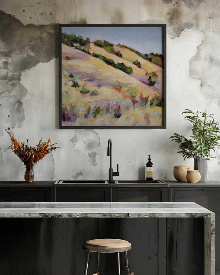 Central Coast - Square Stretched Canvas, Poster or Fine Art Print - I Heart Wall Art - Poster Print, Canvas Print or Framed Art Print