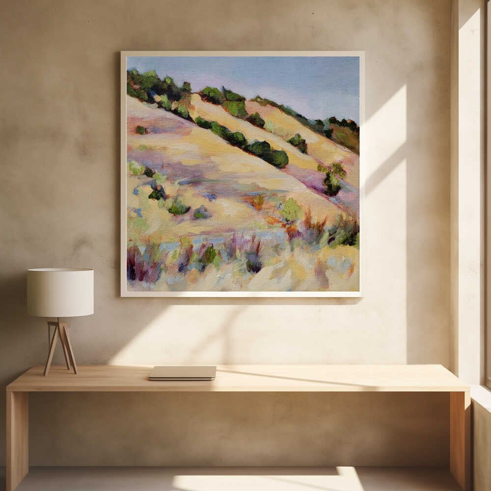 Central Coast - Square Stretched Canvas, Poster or Fine Art Print - I Heart Wall Art - Poster Print, Canvas Print or Framed Art Print