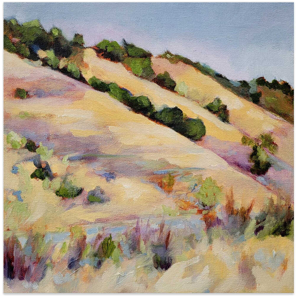 Central Coast - Square Stretched Canvas, Poster or Fine Art Print - I Heart Wall Art - Poster Print, Canvas Print or Framed Art Print