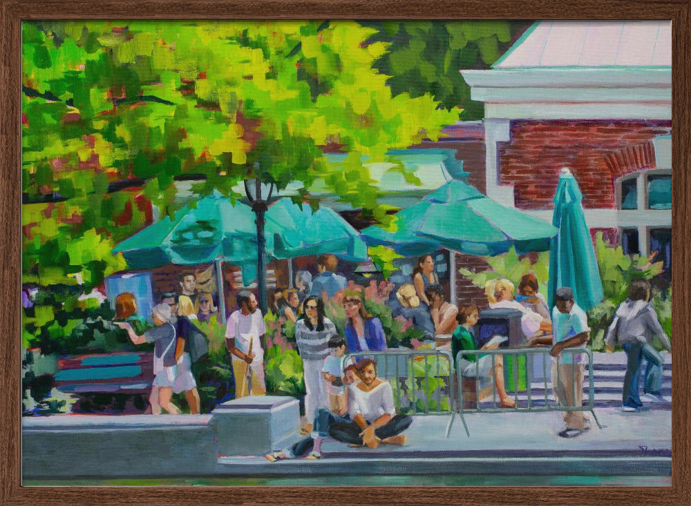 Central Park Boat House - Stretched Canvas, Poster or Fine Art Print I Heart Wall Art