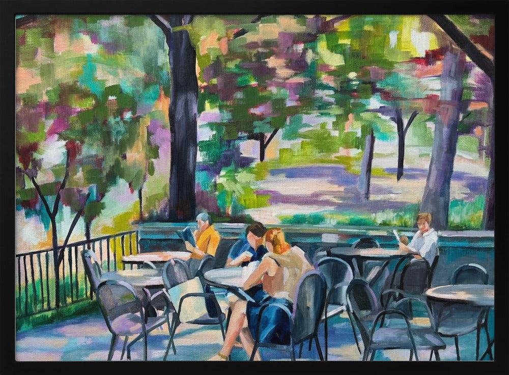 Central Park Terrace Again - Stretched Canvas, Poster or Fine Art Print I Heart Wall Art